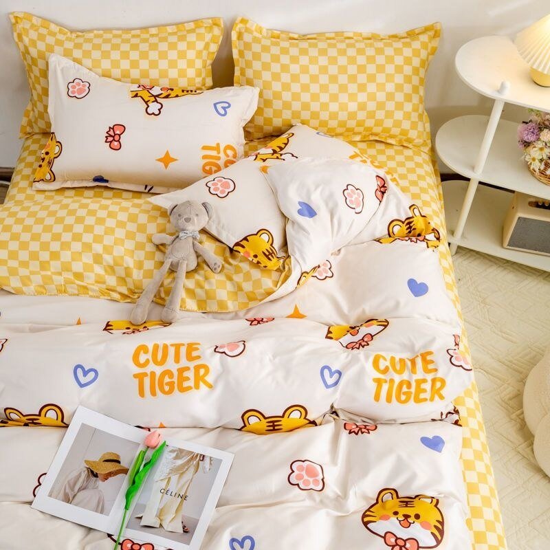 Kawaii Sheets and Pillowcases Quilt Bedding Set - Casatrail.com