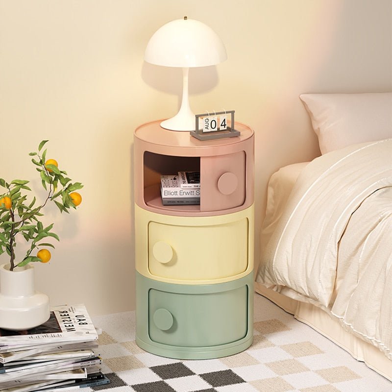 Kids Bedroom Cute Nightstand - Smart Filing Cabinets Drawer Dresser - Casatrail.com