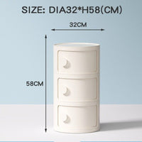 Thumbnail for Kids Bedroom Cute Nightstand - Smart Filing Cabinets Drawer Dresser - Casatrail.com