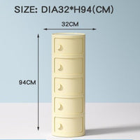 Thumbnail for Kids Bedroom Cute Nightstand - Smart Filing Cabinets Drawer Dresser - Casatrail.com