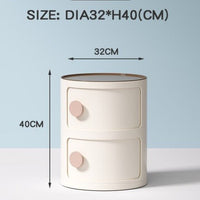 Thumbnail for Kids Bedroom Cute Nightstand - Smart Filing Cabinets Drawer Dresser - Casatrail.com