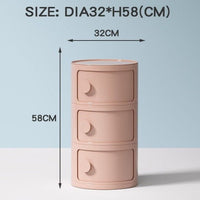 Thumbnail for Kids Bedroom Cute Nightstand - Smart Filing Cabinets Drawer Dresser - Casatrail.com