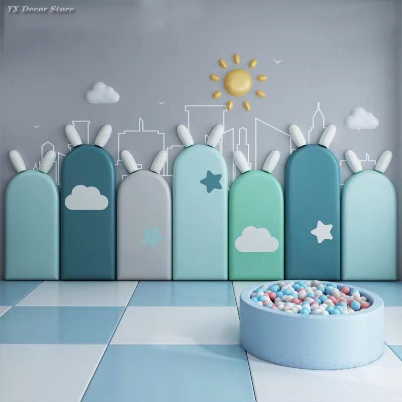 Kids Bedroom Decor Soft Headboard Wall Stickers - Casatrail.com