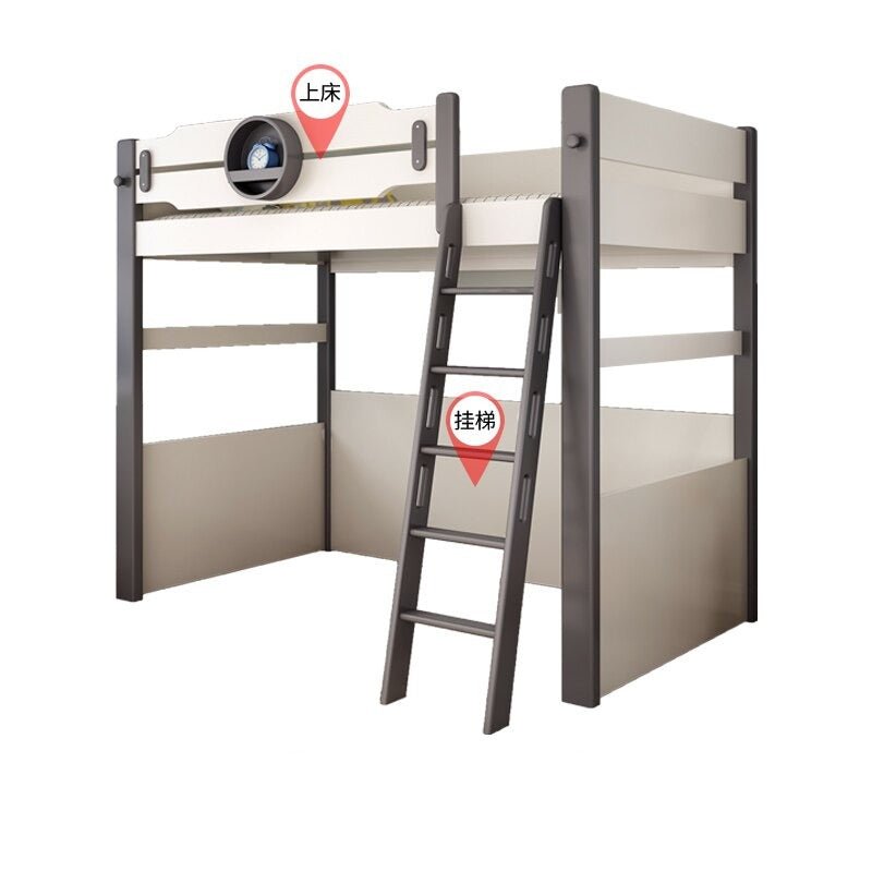 Kids Bunk Bedroom Furniture with Under Bed Desk - Casatrail.com