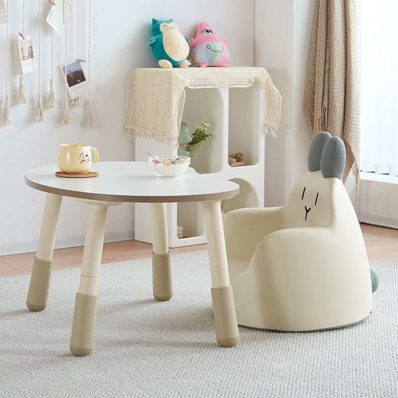 Kids Cartoon Lazy Sofa Chair with Waterproof Leather - Casatrail.com