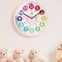 Thumbnail for Kids Cartoon Wall Clock for Early Education Learning - Casatrail.com