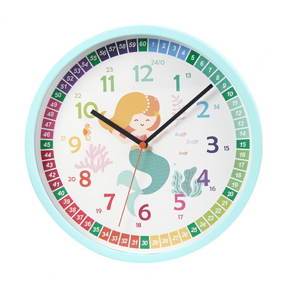 Kids Cartoon Wall Clock for Early Education Learning - Casatrail.com