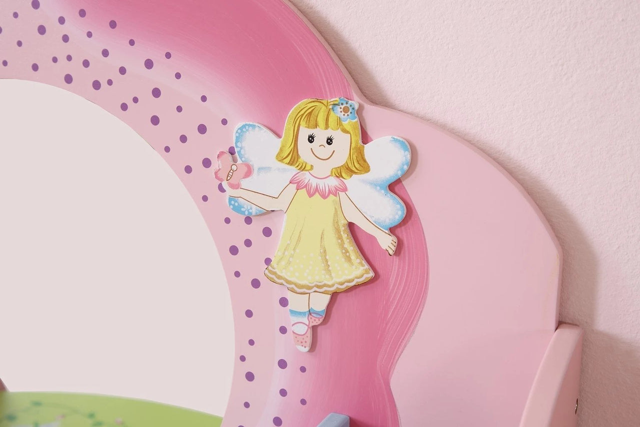 Kids Fairy Dressing Table with Chair - Casatrail.com