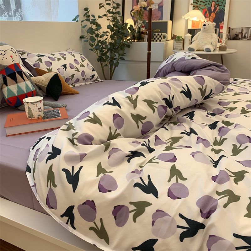 Kids Full Queen Bedding Set: Duvet and Sheets - Casatrail.com