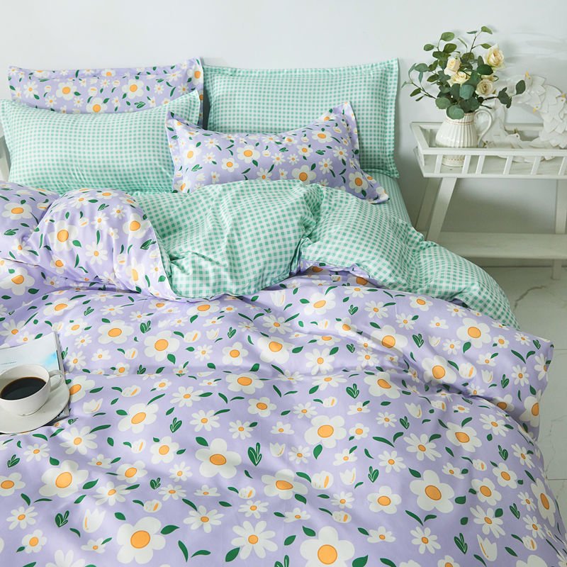 Kids Full Queen Bedding Set: Duvet and Sheets - Casatrail.com