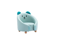 Thumbnail for Kids Plush Chair - Blue Cat - Casatrail.com