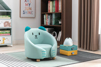 Thumbnail for Kids Plush Chair - Blue Cat - Casatrail.com