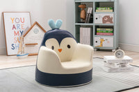 Thumbnail for Kids Plush Chair - Blue Penguin - Casatrail.com