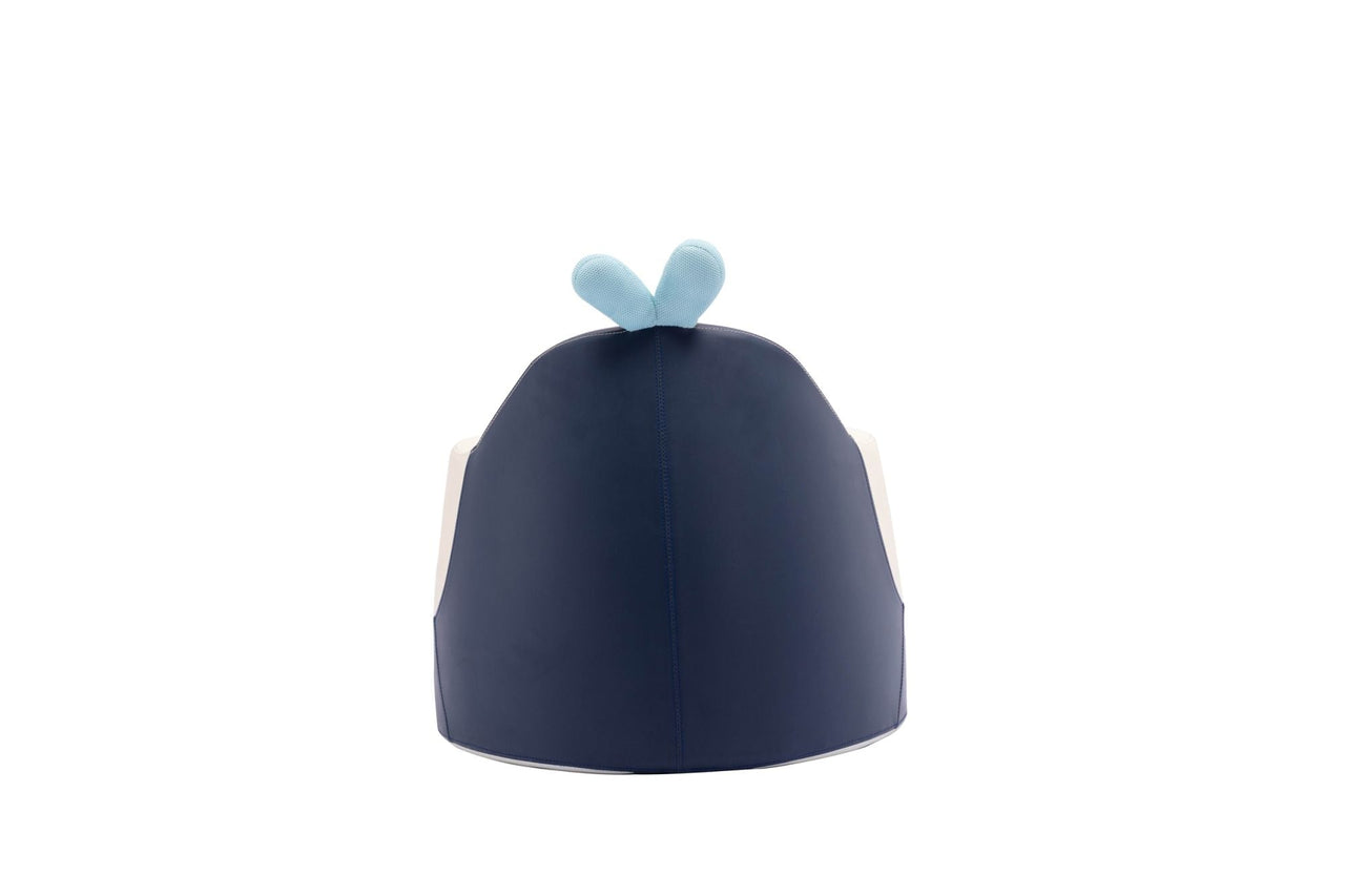 Kids Plush Chair - Blue Penguin - Casatrail.com