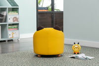 Thumbnail for Kids Plush Chair - Yellow Cat - Casatrail.com