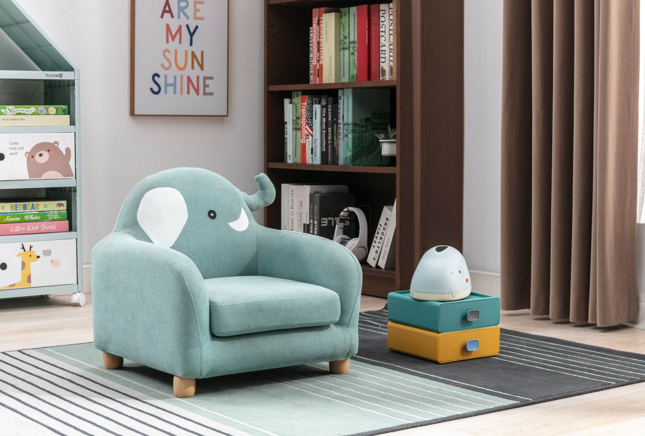 Kids Plush Elephant Chair - Casatrail.com