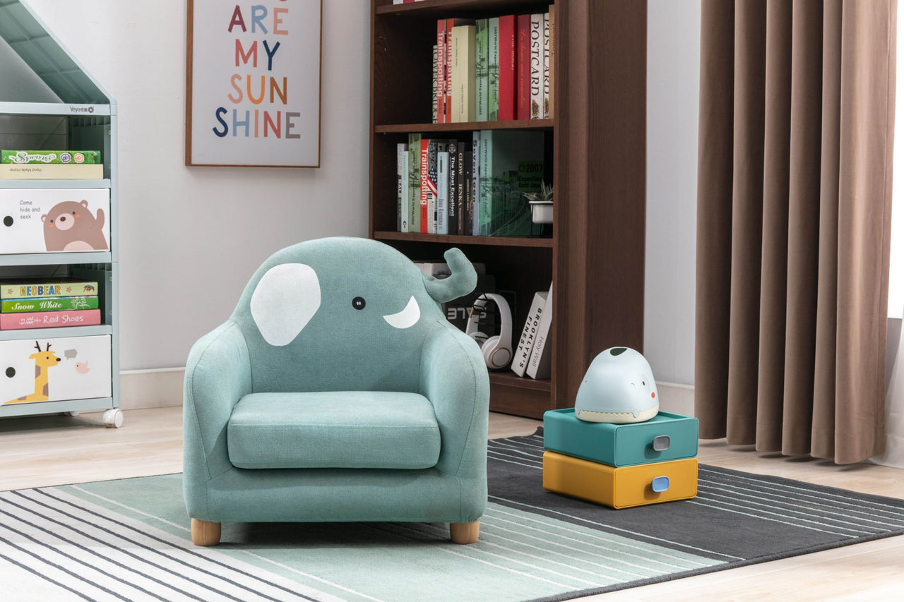 Kids Plush Elephant Chair - Casatrail.com