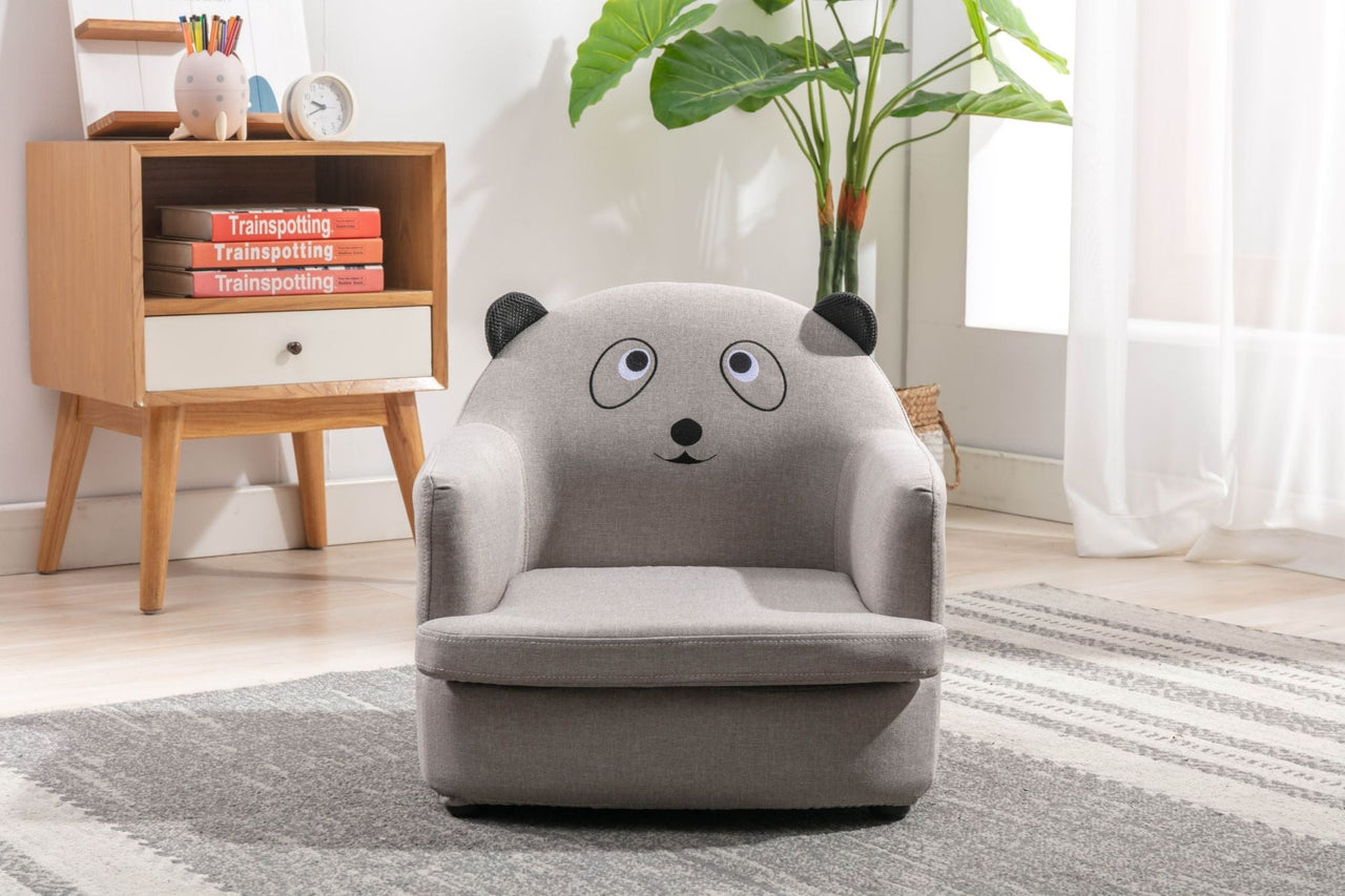 Kids Throne Chair - Grey Panda - Casatrail.com