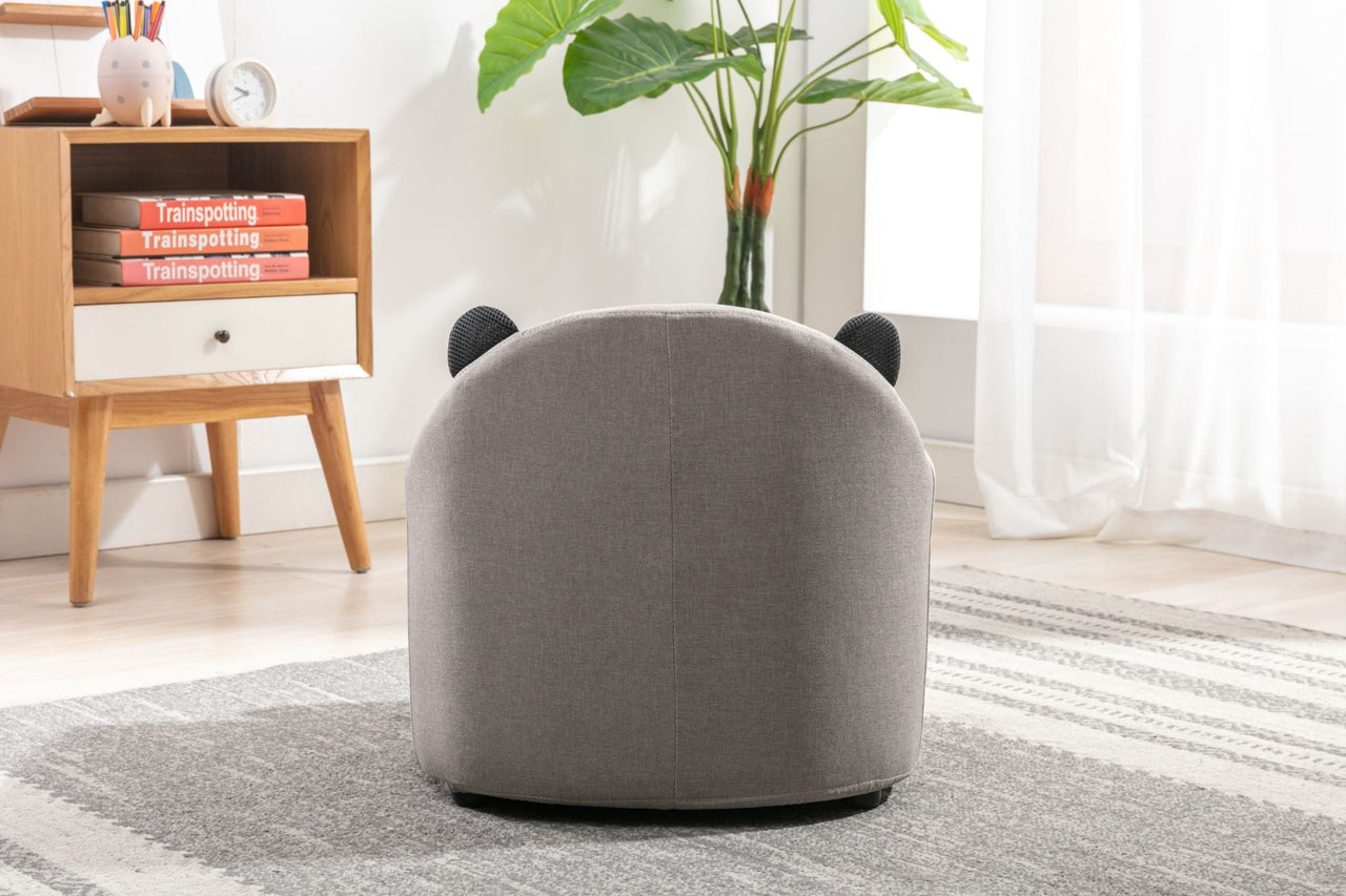 Kids Throne Chair - Grey Panda - Casatrail.com