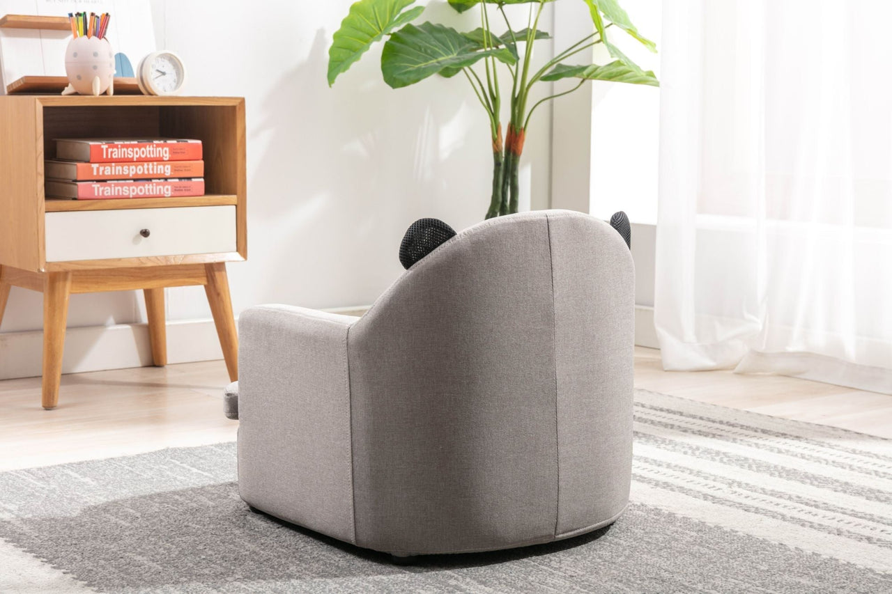 Kids Throne Chair - Grey Panda - Casatrail.com