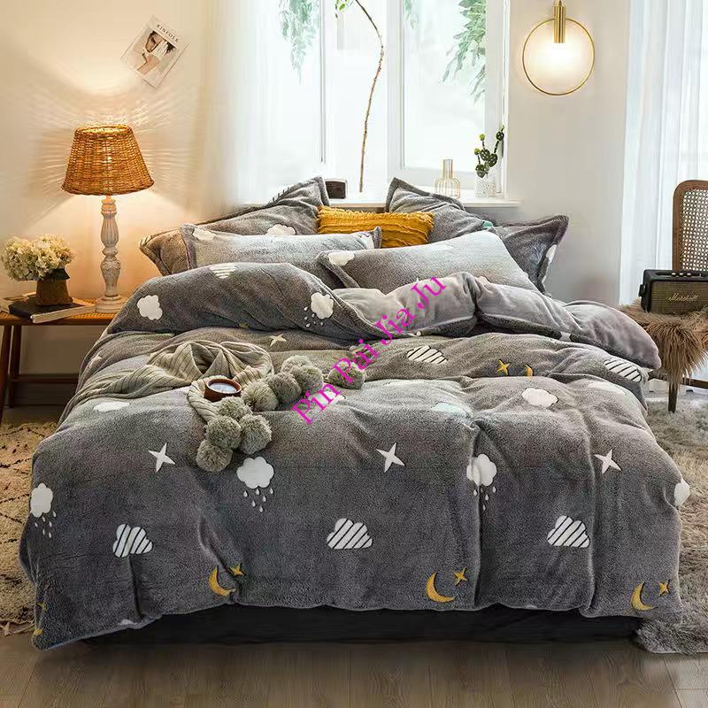 Kids Winter Duvet Set with Snowflake - Casatrail.com