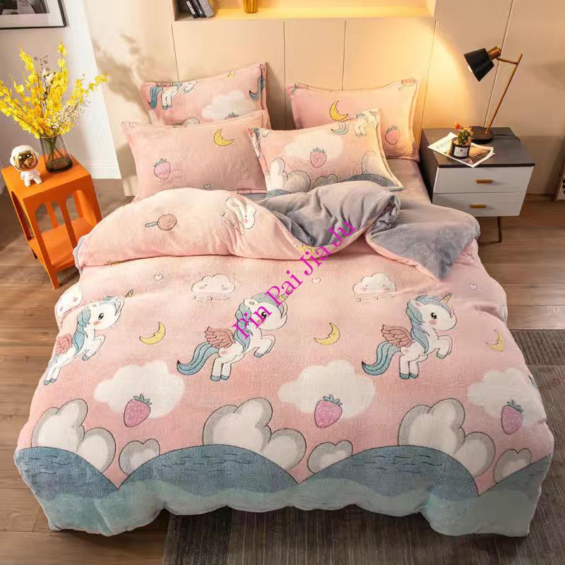 Kids Winter Duvet Set with Snowflake - Casatrail.com