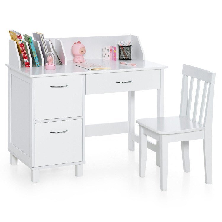 Kids Wooden Writing Furniture Set - Casatrail.com