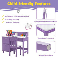 Thumbnail for Kids Wooden Writing Furniture Set - Casatrail.com