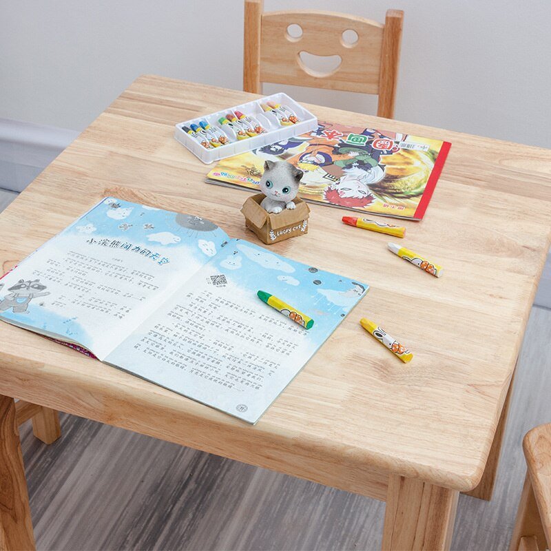 Kindergarten Solid Wood Children's Game Table - Casatrail.com