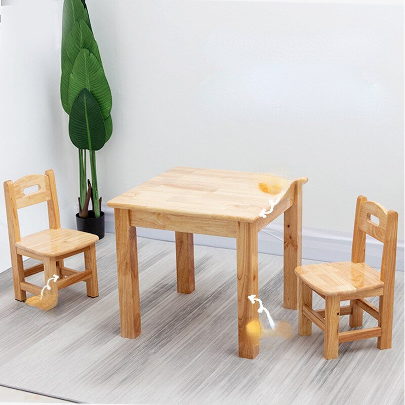 Kindergarten Solid Wood Children's Game Table - Casatrail.com