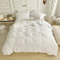 Thumbnail for King Size Pinch Pleated Duvet Cover Set - Casatrail.com