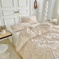 Thumbnail for King Size Pinch Pleated Duvet Cover Set - Casatrail.com