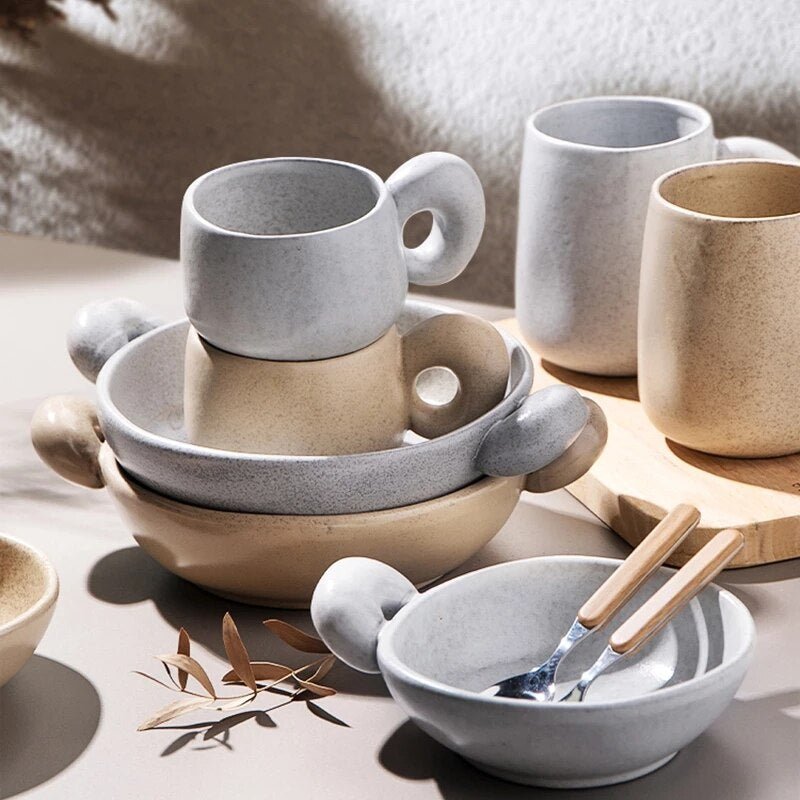 Kinglang Creative Ceramic Dessert Bowl - Casatrail.com