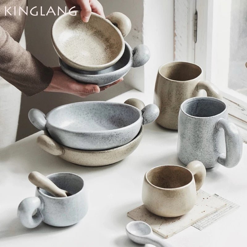 Kinglang Creative Ceramic Dessert Bowl - Casatrail.com