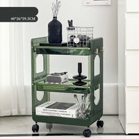 Thumbnail for Kitchen Trolleys Bathroom Floor Storage Rack with Wheels - Casatrail.com