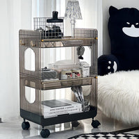 Thumbnail for Kitchen Trolleys Bathroom Floor Storage Rack with Wheels - Casatrail.com