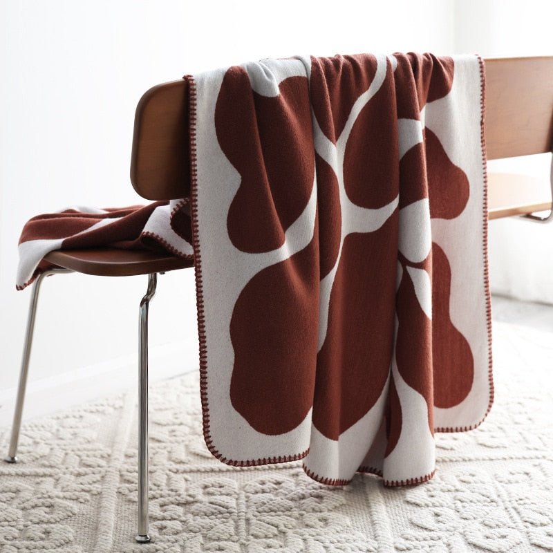 Knitted Blankets Bohemian Abstract Throw Blanket - Casatrail.com