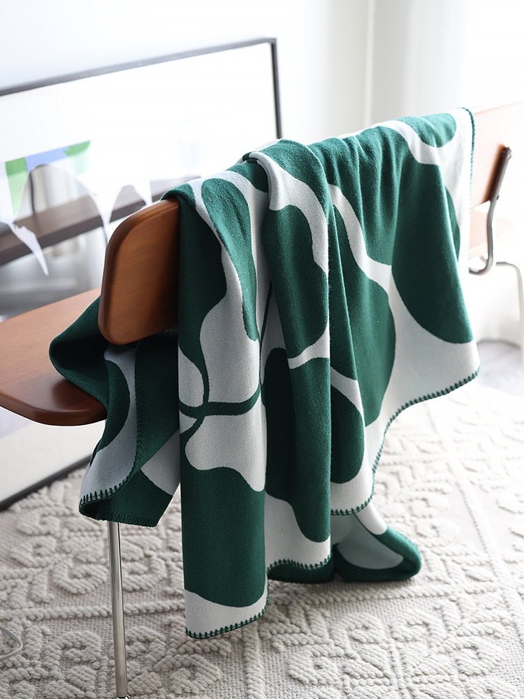 Knitted Blankets Bohemian Abstract Throw Blanket - Casatrail.com