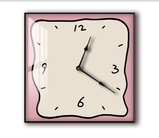 Korean Graffiti Cartoon Art Wall Clock - Casatrail.com