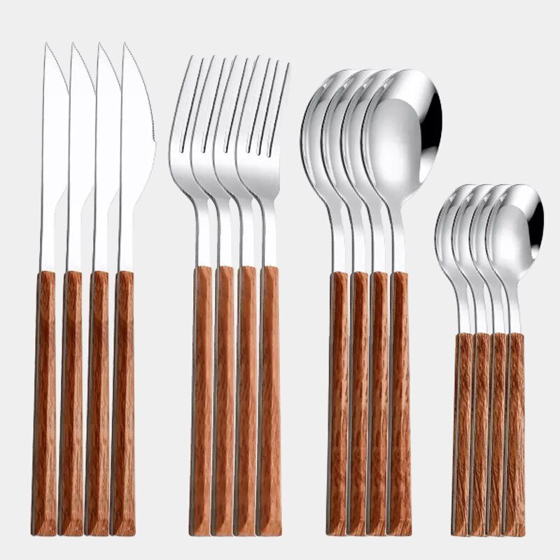 Korean Stainless Steel Dinnerware Set - Casatrail.com