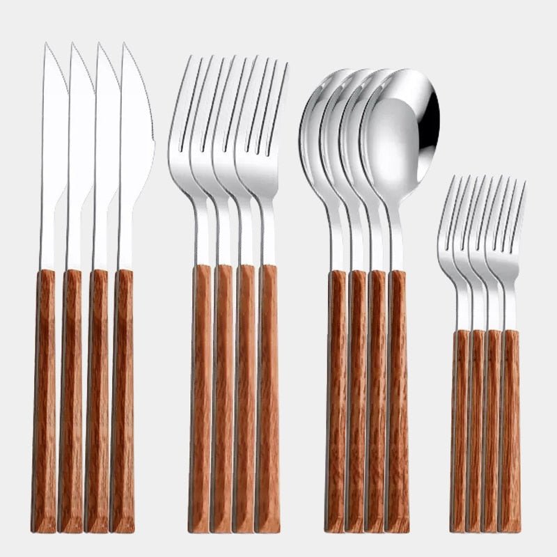Korean Stainless Steel Dinnerware Set - Casatrail.com