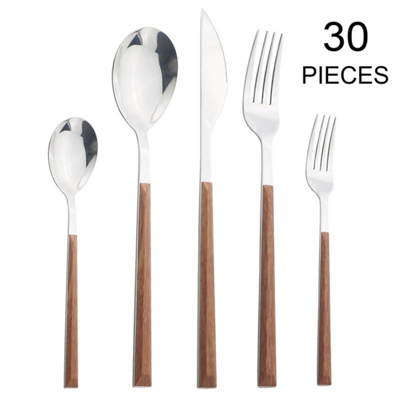 Korean Stainless Steel Dinnerware Set - Casatrail.com