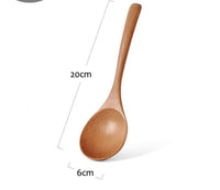 Thumbnail for Large Wooden Soup Scoops with Long Handle - Casatrail.com