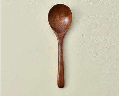 Large Wooden Soup Scoops with Long Handle - Casatrail.com