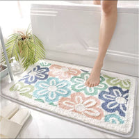 Thumbnail for Latest Anti - Skid Bath Mat with Flower Pattern for Bathroom - Casatrail.com