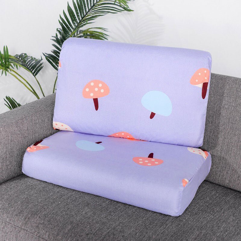 Latex Pillowcase with Nordic Print - Casatrail.com