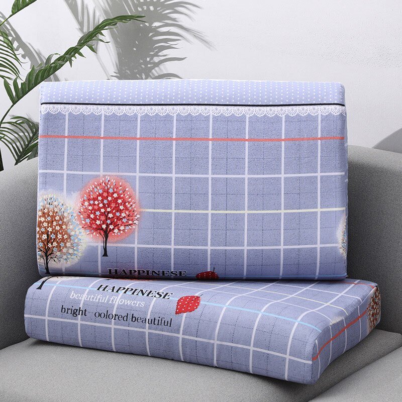 Latex Pillowcase with Nordic Print - Casatrail.com