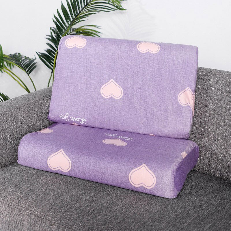 Latex Pillowcase with Nordic Print - Casatrail.com