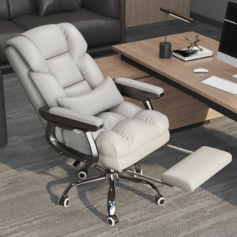 Leather Office Chairs for Work and Gaming - Casatrail.com