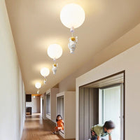 Thumbnail for LED Astronaut Balloon Pendant Lights Children Nursery Decor - Casatrail.com